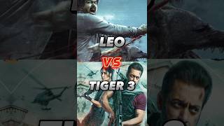 TIGER 3 VS LEO BOX OFFICE COLLECTION VIDEO #shorts #leo #tiger3