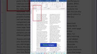 👌 Frequent way to make two or more Columns in MS Word #shorst | Ethica