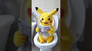 Animación con IA: Pikachu en el Baño 🚽