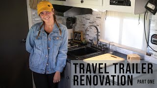 Renovating a Travel Trailer at 21 years old!! (Part one)