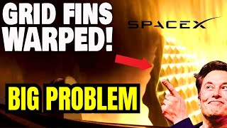 🚨SpaceX News: Starship B12 Grid Fin MELTED & WARPED During HSR Separate. What Happened?