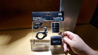 Gopro Pro Handlebar/Seatpost/Pole Mount Unboxing Review and Demonstration