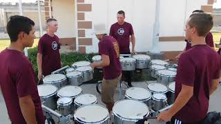 The Cadets quad circle - DCI San Antonio 2017