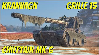 Kranvagn, Grille 15 & Chieftain MK.6 ● WoT Blitz