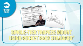 How to Build a Single Tier Trapeze Mount Using Rocket Rack Standard®