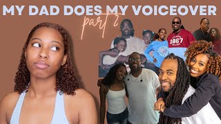 My Dad Does My Voiceover Part 2 | Wet Look Tutorial | Mia Ashanti