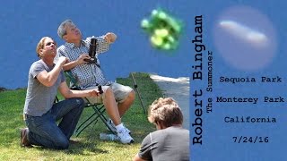 Robert Bingham's "Leprechaun"  at UFO sighting Event July 24, 2016