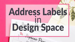 Make an Address Label in Cricut Design Space