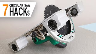 7 Amazing Jigs for Circular Saws / Hacks