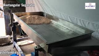 Masterly Rectangular Separator Machine @MasterlyEngineeringIndiaPvtLtd