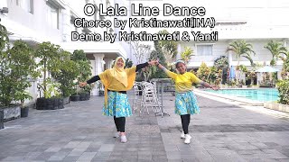 O lala-2022 Line Dance | Choreo by Kristinawati(INA) | Demo by Kristinawati & Yanti