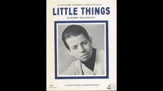 Bobby Goldsboro "Little Things" mono vinyl 45