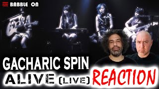 GACHARIC SPIN - ALIVE (Live) Reaction (Japanese Funk/Rock Band) #ballad #tribute #tohokudisaster 🔥🔥🔥