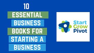 Top 10 essential books for starting a business