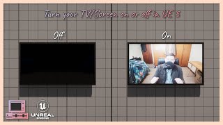 Turning your TV/Screen on or off | UE 5