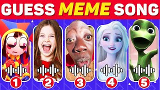 GUESS MEME & WHO'S SINGING🎵🔥🎤Lay Lay, King Ferran, Salish Matter, TengeTenge, MrBeast, Elsa, Panda