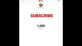 1,000 Subscribers