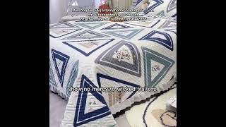 Hot Sale Popular Design for King Size 3 pcs Quilt Bedding Bedspread Set