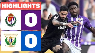 REAL VALLADOLID CF 0 - 0 CD LEGANÉS | RESUMEN LALIGA EA SPORTS