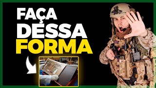 PARE DE FAZER AS PROVAS ANTIGAS!!! [MILITAR]