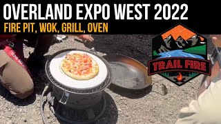 Overland Expo West - Trail Fire Grill, Overland Coffee, Shower Pouch