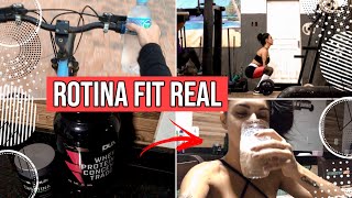 Vlog: Rotina fit real 💥 Vocês escolheram meu look 😍