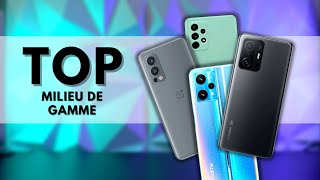 LES MEILLEURS SMARTPHONES MILIEU DE GAMME MI-2022 (TOP SMARTPHONES)