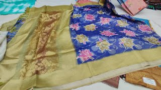 DASARA Festival Offers 100Rs Only/Chickpet Bangalore Wholesale Sarees/Single Saree Courier Available