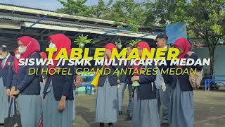 TABLE MANER SMK MULTI KARYA MEDAN