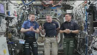 Expedition 69   Space Station Crew Talks with Associated Press, NBC 6 South Florida May 23, 2023