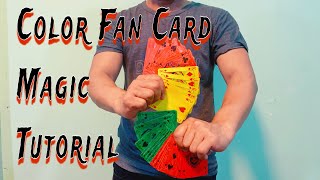 Color Fan Card Magic Tutorial