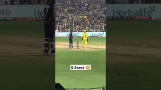 Stumping God ft. Ms dhoni 🪄 #shorts #cricket