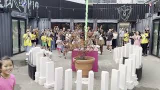 8,000 Dominoes Knocked Down in Toronto | Epic Event | Sept 22, 2024