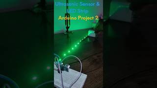 Making Magic with Easy Arduino Project using LED Strip and Ultrasonic Sensor #diy #arduino