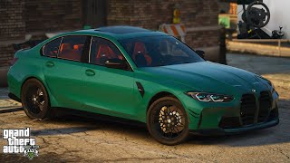 [Cam Volant] Uber 2022 BMW ///M3 Competition G80 (Toit ouvrant) - NVE GTA 5