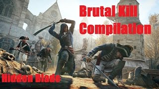 Assassin's Creed Unity - Kill Compilation Hidden Blade