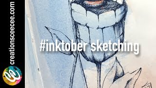 inktober day 23 real time sketching