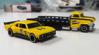 Hot Wheels Legends Tour Team Transport Custom Chevy Nova & Horizon Hauler