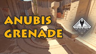 CS2 Smoke Tutorial - Anubis - Mid Smoke