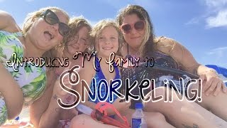 Taking my family snorkeling!