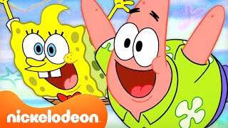 O Show do Patrick | Bob Esponja Sendo um PERSONAGEM SECUNDÁRIO por 37 Minutos Seguidos | Nickelodeon