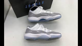 Air Jordan 11 Low Cement Grey Unboxing Review from Suplook