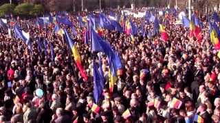 Mitingul "Pro Europa'' de la Chișinău (03.11.2013)