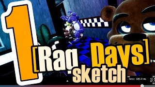 [Rag_Days Sketch] #1 Хардбас! (five nights at freddy's GMod rag days)