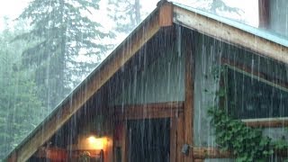 Rain on Metal Roof- thunder/sleep and Relax/calm down- дождь для сна по крыше, релакс и медитация