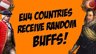 EU4 Countries Receive Random Buffs - Timelapse