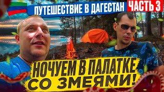 Путешествие в Дагестан! НОЧУЕМ В ПАЛАТКЕ ГДЕ МНОГО ЗМЕЙ! ДОБРАЛИСЬ ДО ВОЛГОГРАДА!