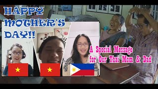 Mother's Day Special | A Message for our THAI Mom & Dad | REACTION!