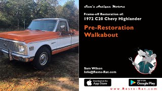 Pre-Restoration Walk Around | Segment 2 - 72 Chevy Highlander