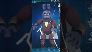 fnaf ar edit || fnaf 1 and fnaf 2 vs DC 🤩😍😇||#shorts